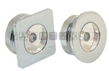 USLUŽNOSTNA LUČ LED-12V FLUSH CHROME